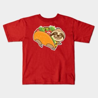 Sloth Taco Kids T-Shirt